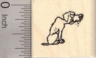 Small Scurvy Dog Rubber Stamp, Pirate Series A21309 WM