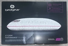 Bedgear Storm Performance Pillow, Size 0, Cooling, Med, Washable, 20" W x 26" L