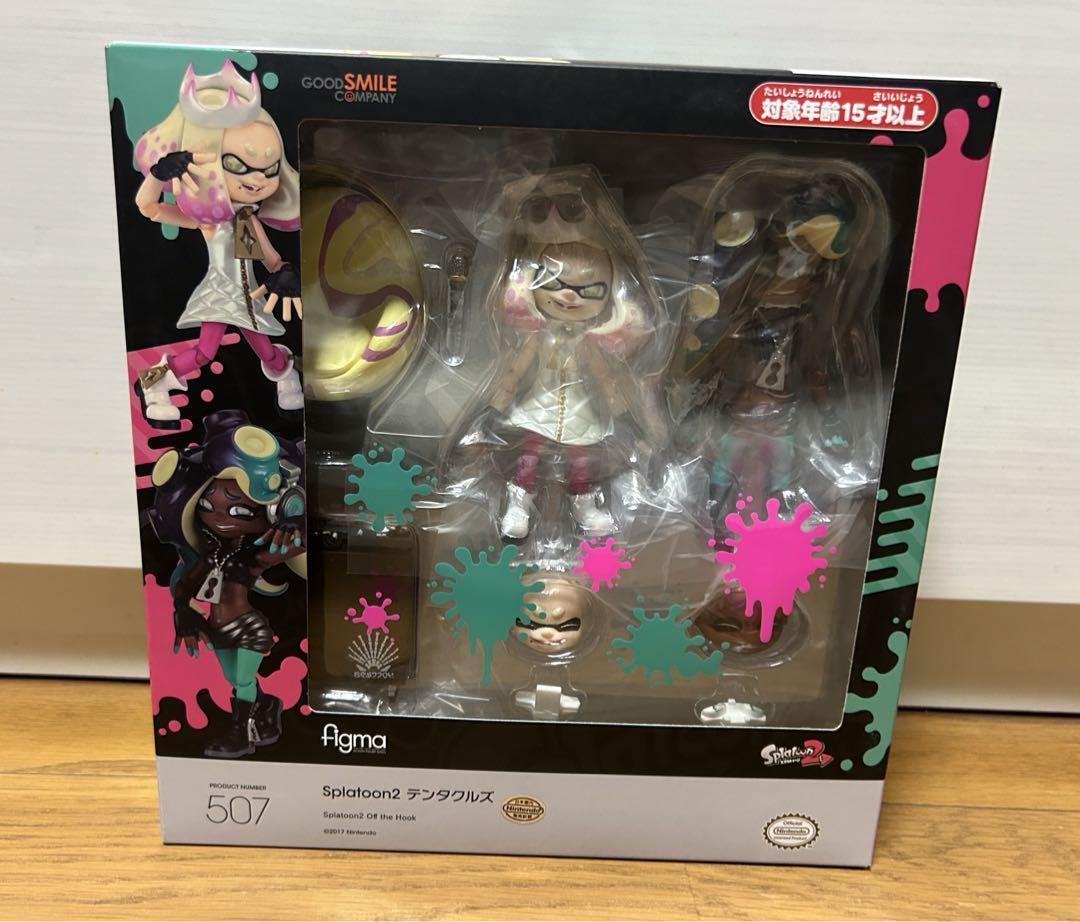 Figma 507 Splatoon2 Tentacles DX Edition Pearl Marina Figure Good