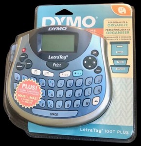 DYMO LetraTag Plus LT-100T Marqueur d'étiquettes portative 1733013 nouveau scellé