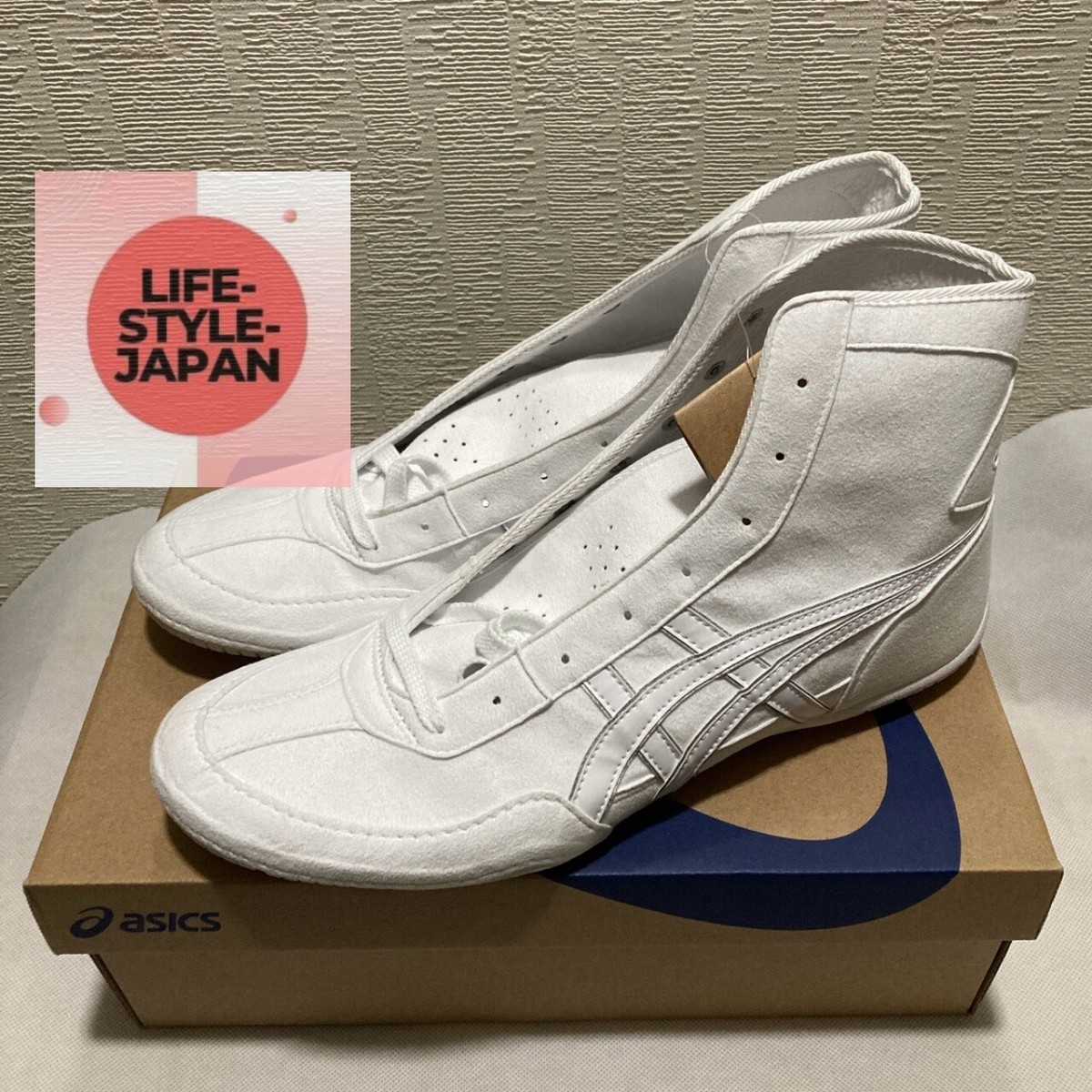 ASICS 1083A001 EX-EO TWR900 2023 White White Men Boxing Wrestling 