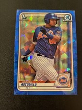2020 Bowman Chrome Sapphire #BCP-37 Wilfred Astudillo 1st Prospect Mets