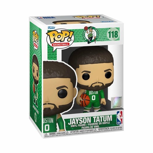 Funko POP! NBA Boston Celtics Jayson Tatum Figure #118 - Green Jersey - IN STOCK | eBay
