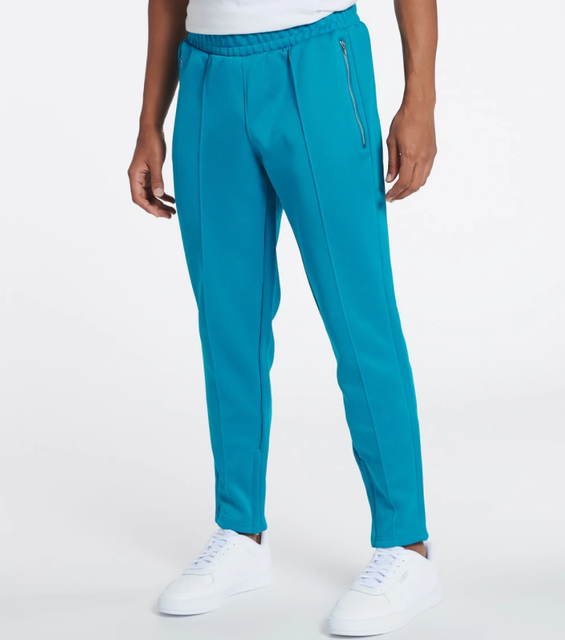 Track Pants Hustle Way Sweats in Teal 