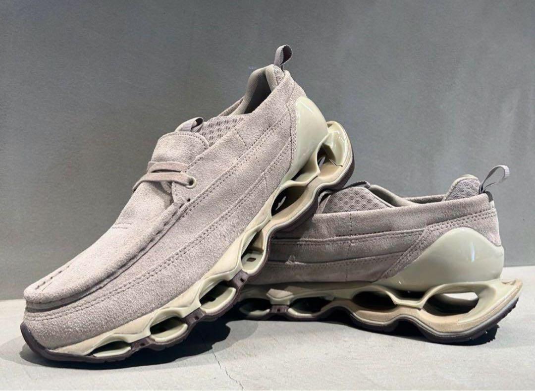 D1GD243601 Mizuno Wave Prophecy Moc Suede Taupe Men's US8.5 D1GD243601 Mizuno Wave Prophecy Moc Suede Taupe Men's US8.5