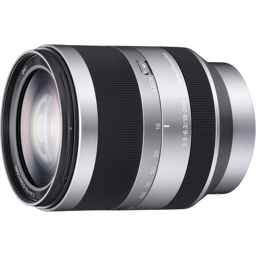 Sony Alpha SEL18200 E-Mount 18-200mm F3.5-6.3 OSS Lens (Silver) | eBay