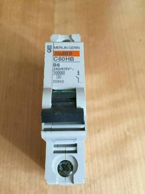 Merlin Gerin Industrial Circuit Breakers 2 Poles