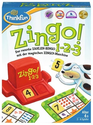 ThinkFun 76352 Zingo  1-2-3