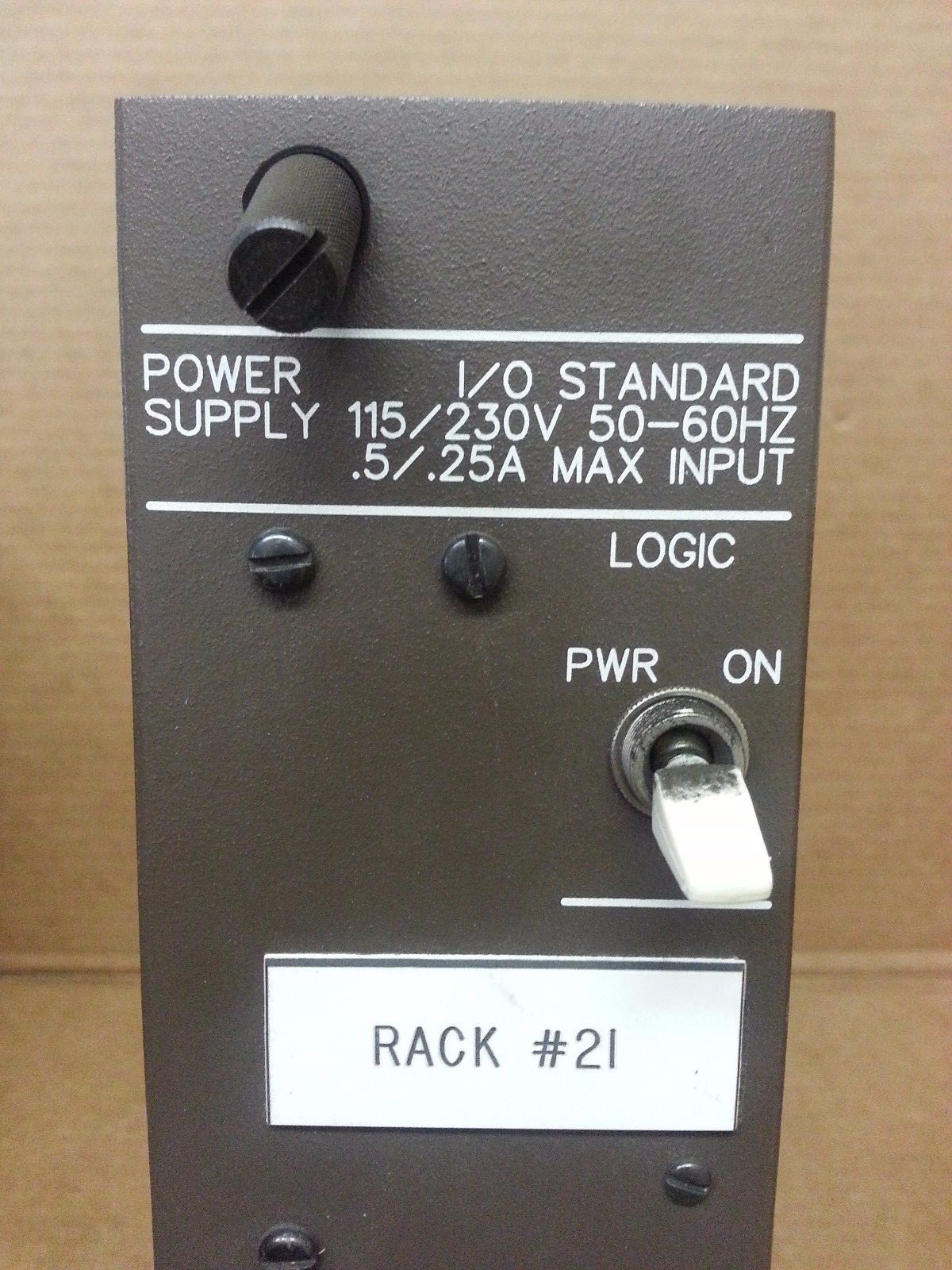 IC600PM502B GENERAL ELECTRIC I/O POWER SUPPLY STANDARD SERIES 6 SHIPS SAME DAY