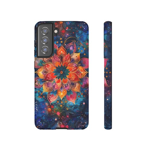 Mandala Flower Watercolor Phone Case for iPhone, Samsung Galaxy, Pixel - 第 219/256 張圖片