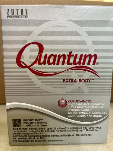 Quantum Extra Body Acid Perm For Normal,Tinted Or Highlighted Hair Argon infused - Afbeelding 1 van 6