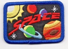 SPACE Iron On Patch Outer Space