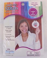 Janlynn-Counted Cross Stitch Kit- 999-3007-Kitty  Learn 2 Stitch Craft - NEW
