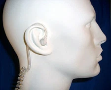 For Kenwood TK480 TK481 TK2140 TK3140 TK2180 TK-3180 Acoustic Clear Tube Headset