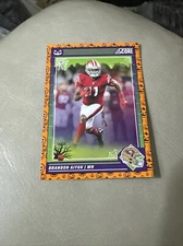 BRANDON AIYUK 2024 Panini Score Halloween Oange Pumpkins #245 49ers