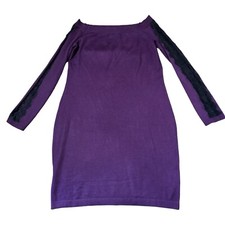 Cynthia Steffe Dress Women’s Large Purple Long Sleeve Minimalist Casual New