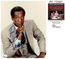 BILL COSBY SIGNED 8X10 PHOTO "I SPY, GHOST DAD, FAT ALBERT" JSA COA