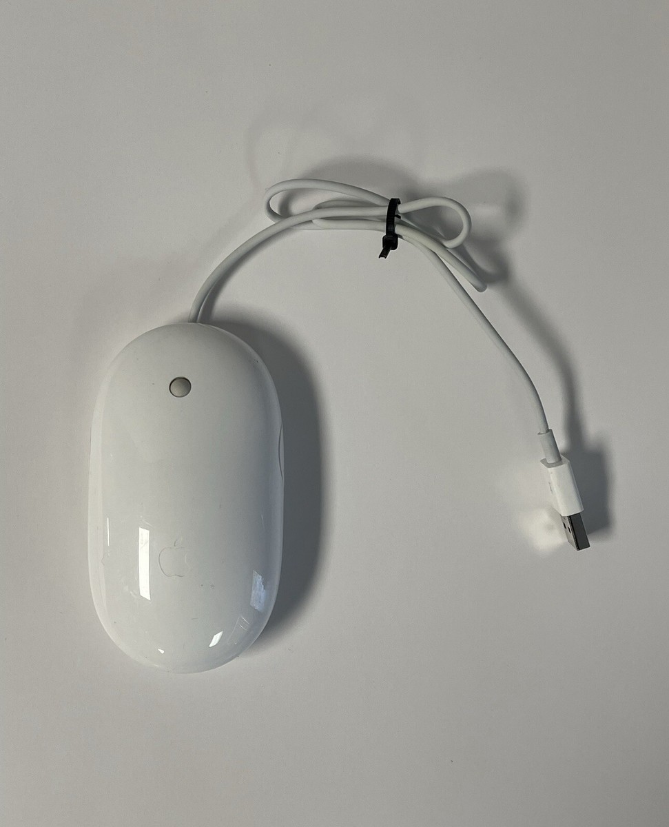 Apple White Aluminum USB Wired Keyboard & Mighty Mouse iMAC G4 G5