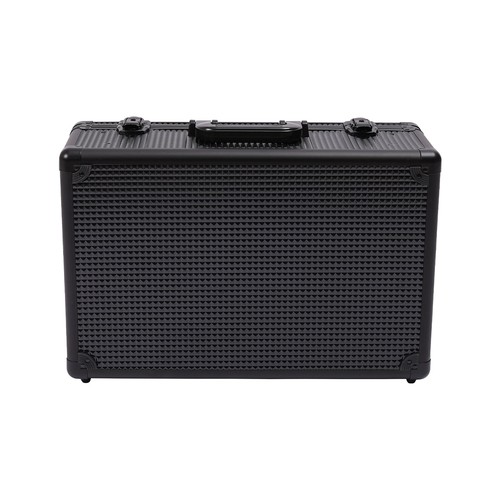 Aluminum Alloy Pro Barber Case Black Clipper Trimmer Storage Carry Case - Picture 9 of 17