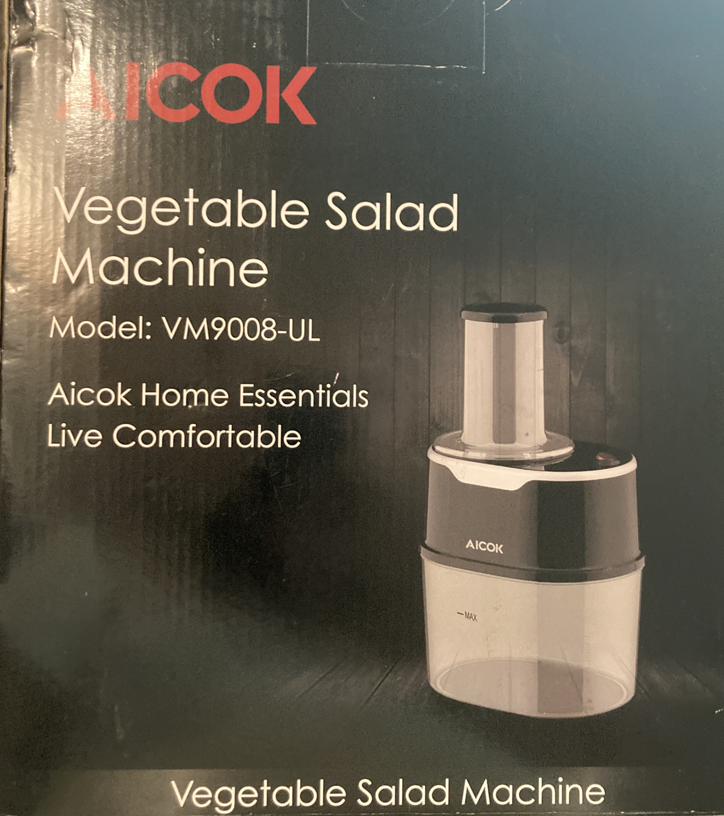 aicok home essentials live comfortably vegetable salad machi