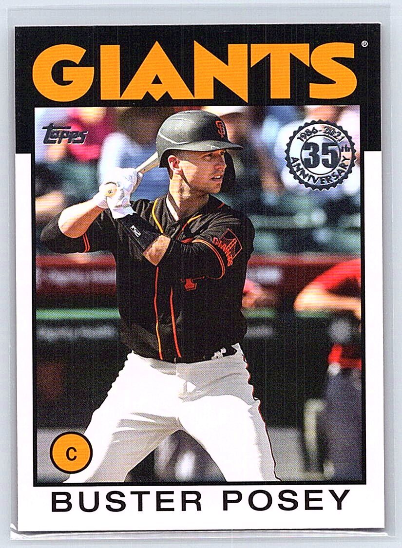 Buster Posey 2021 Topps #86B-58 San Francisco Giants | eBay