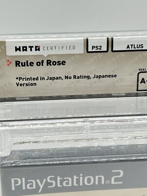 Rule Of Rose PlayStation 2 PS2 Sealed - WATA 9.8 A++ - Asian | eBay
