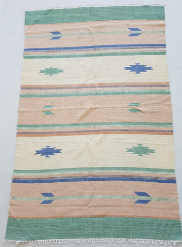 Vintage Handmade Traditional Beautiful Turkish Kilim Floor Rug Carpet 176x116 cm