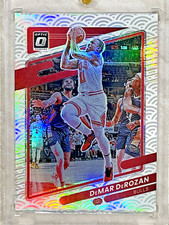 2021-22 Donruss Optic DeMar Derozan White Photon Prizm #28 Bulls Sp