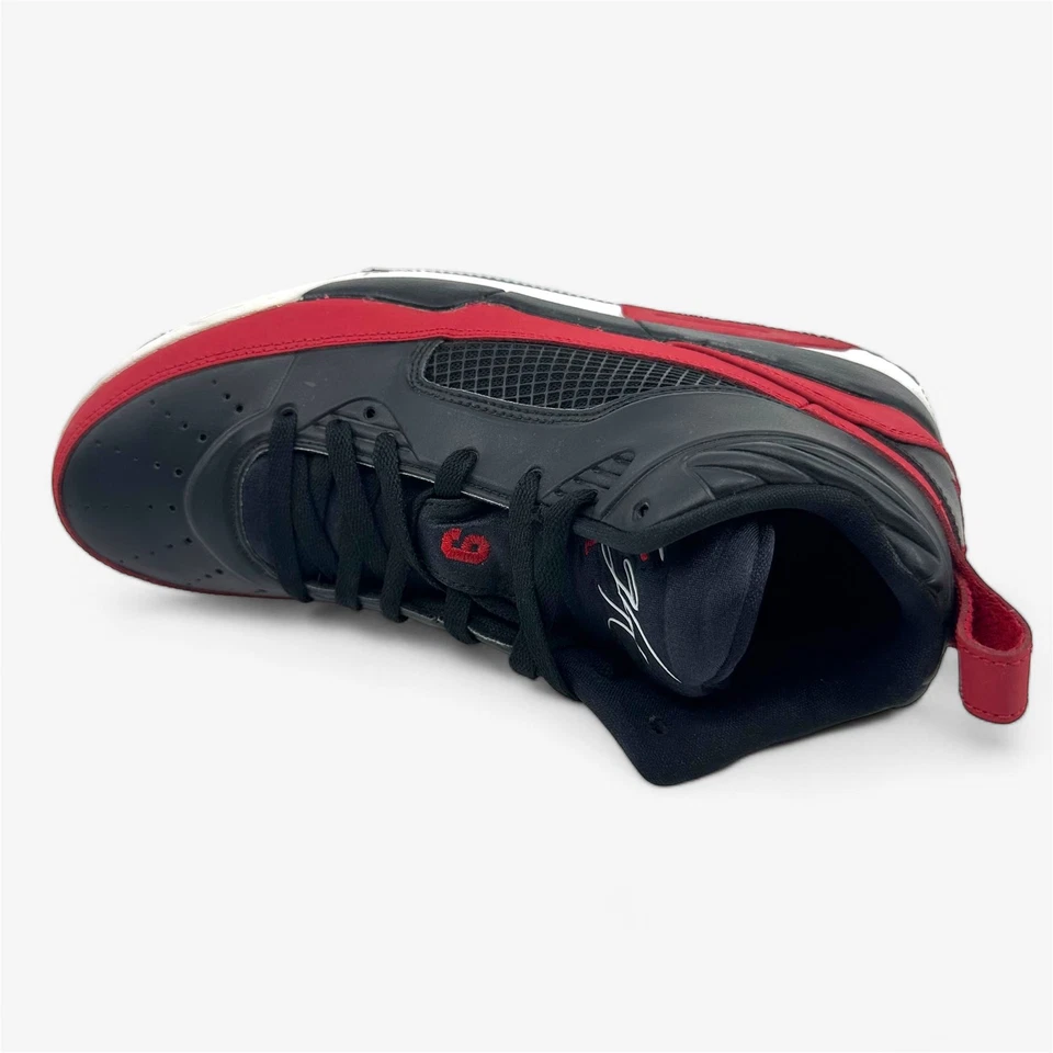 Zapatilla deportiva Jordan Flight 9.5 negra para gimnasio roja blanca para hombre Foto 4 de 4