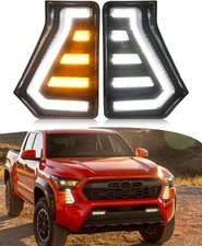 Led Fog Lamp For 2024 2025 Toyota Tacoma Drl Daytime Running Lights Turn Signal