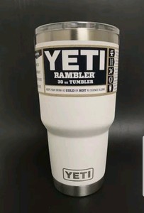 white yeti 30 oz tumbler