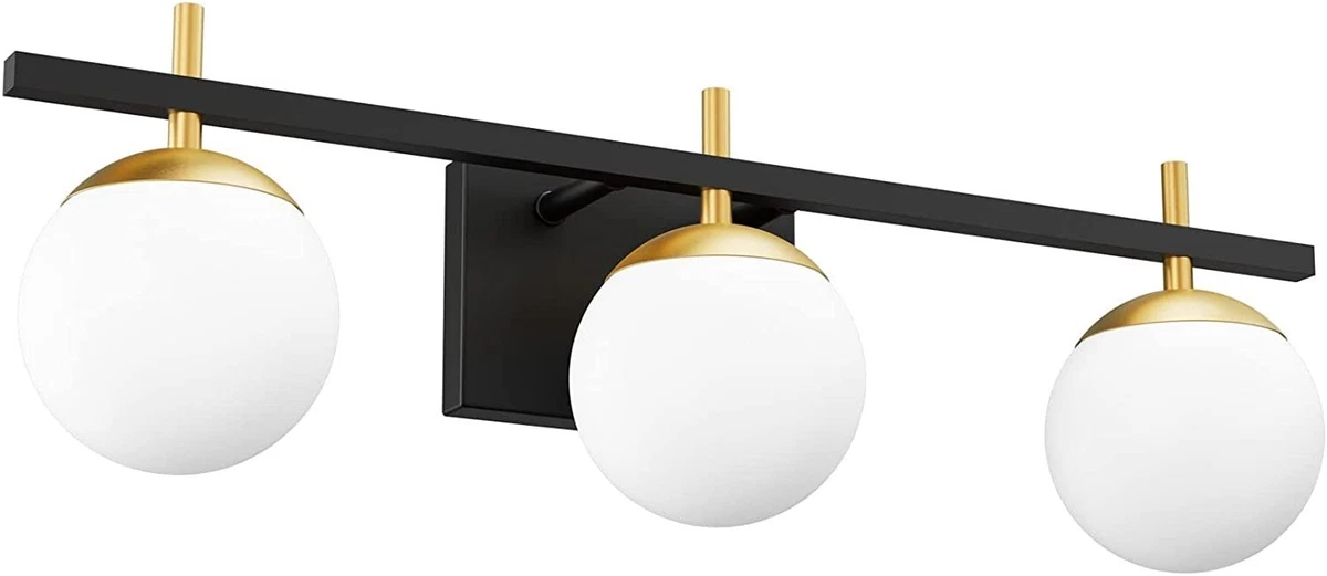 Bathroom light fixture globes deals