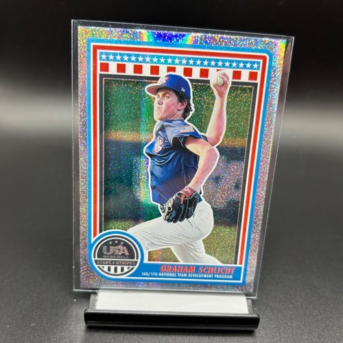 2025 Panini Stars & Stripes USA Baseball Parallels - Green, Stars & Stripes - Picture 122 of 227