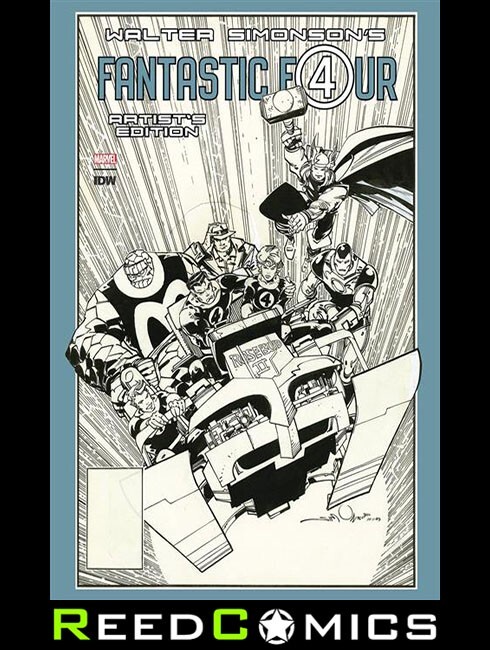 WALTER SIMONSON FANTASTIC FOUR ARTISTS EDITION HARDCOVER New Boxed Hardback