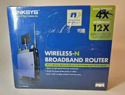 Linksys WRT300N Wireless-N 4-Port Broadband Router *NEW*