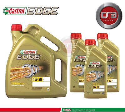 7 LT ENGINE OIL CASTROL EDGE 5W30 FST CUTTING LONGLIFE (LL) VW 504.00 507.00