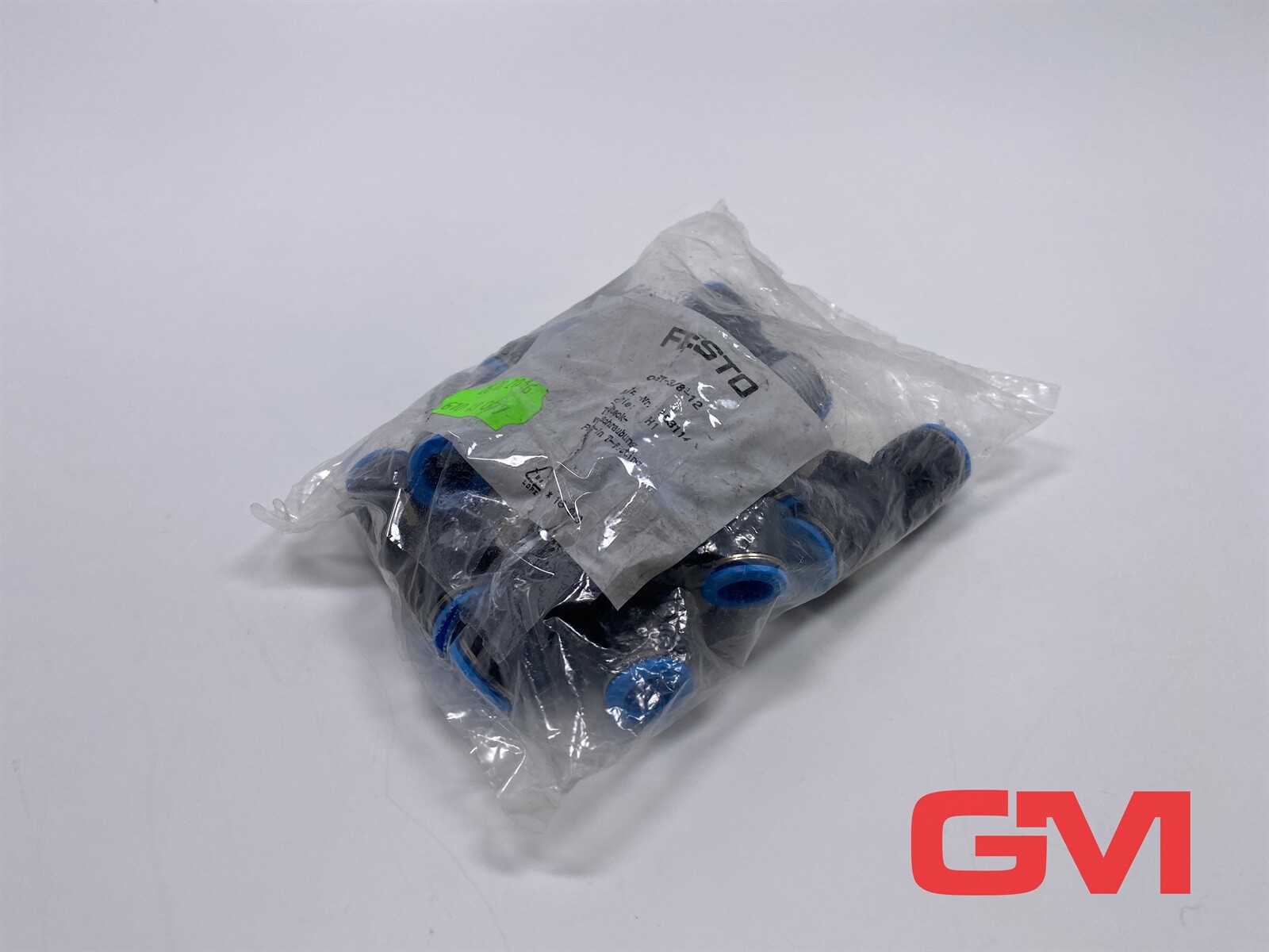 10x Festo T-connector QST-3/8-12 push-in fitting 153114 Pneumatics