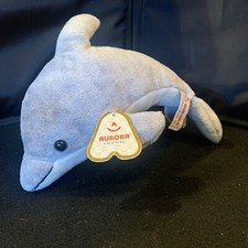 Aurora Dolphin 12" Plush Stuffed Animal Toy 50032
