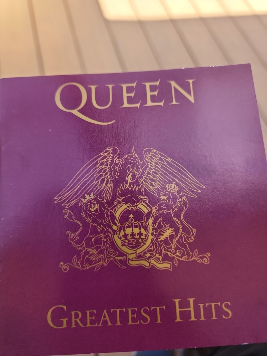 Queen Greatest Hits by Queen (CD, 1992) no cd gust book cover | eBay