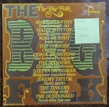 Various The Big Folk Vinyl Record LP VG/G+ SFXL55 1969 1st Press