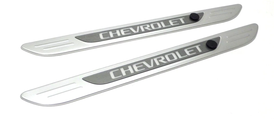 New GM 39088985 OEM Door Sill Plates Illuminated Gray 2017-2019 Chevrolet Cruze — 第 3/4 张图片