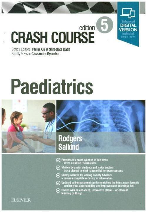 Thumbnail - Crash Course Paediatrics | Enhanced Digital Version Included. Details