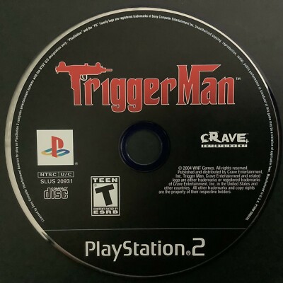 Trigger Man PS2 Sony PlayStation 2 Disc Only