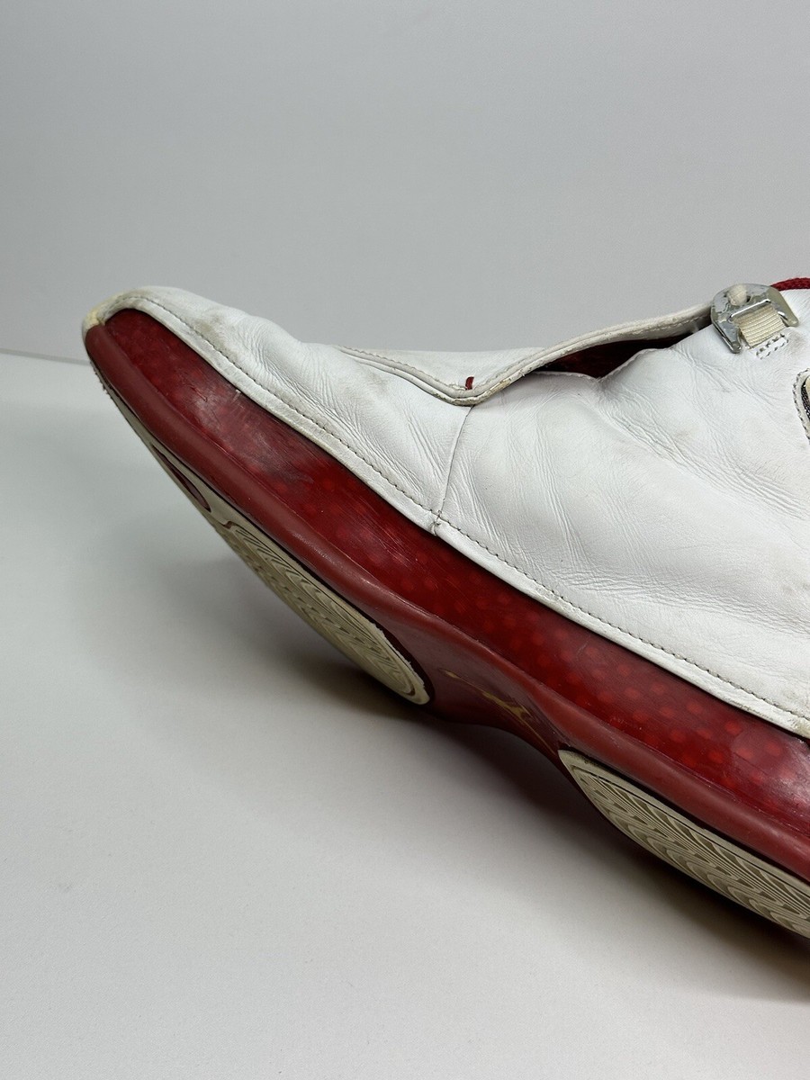 Air Jordan 18 OG White Red Retro 2003 Sneaker Shoe 305869 Air Jordan 18 OG White Red Retro 2003 Sneaker Shoe 305869