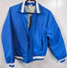 Vintage Hartwell Satin Bomber Jacket Small 34-36 Made in USA