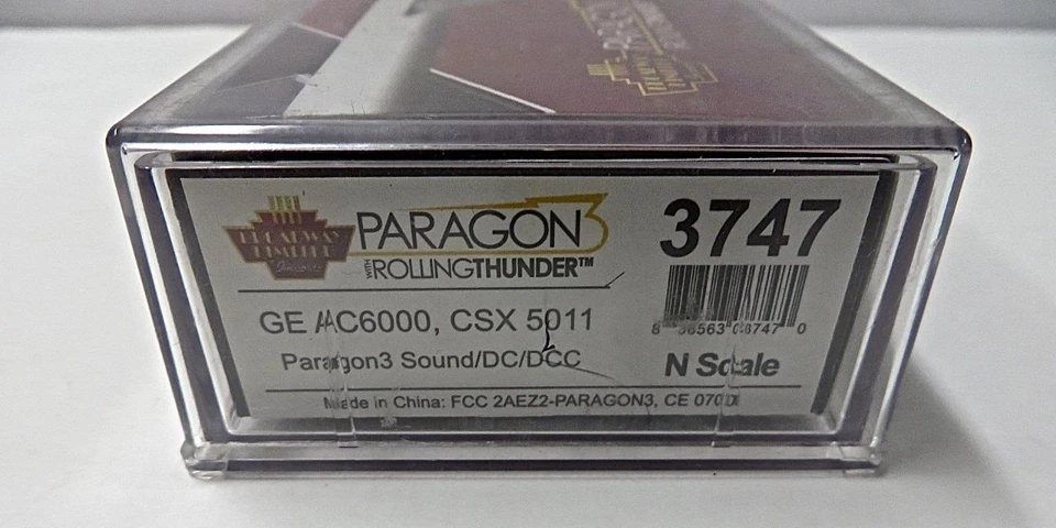 N Broadway Limited 3747 CSX AC5000 Diesel Cab 5011 DCC/DC Paragon III Sound - Image 2 of 4