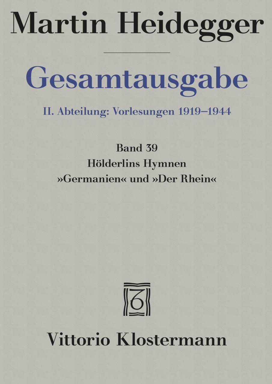 Thumbnail - Hölderlins Hymnen ""germanien"" Und ""der Rhein"" (wintersemester