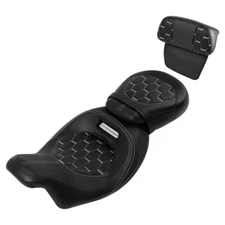 Driver & Passenger Seat w/ Backrest Fit For Harley Electra Road Glide 2014-23 US