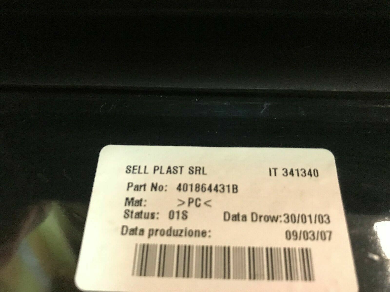 LAMBORGHINI GALLARDO MURCIELAGO DRIVER FOOTREST FOOT SUPPORT OEM 401864419