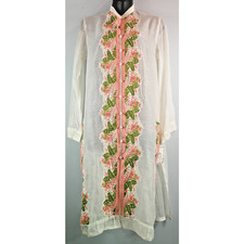 Agha Noor Embroidered Pakistani Kurti, Kameez   Organza Size M New Elegant